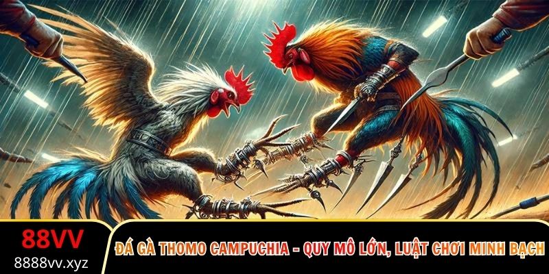 Đá Gà Thomo Campuchia - Quy Mô Lớn, Luật Chơi Minh Bạch